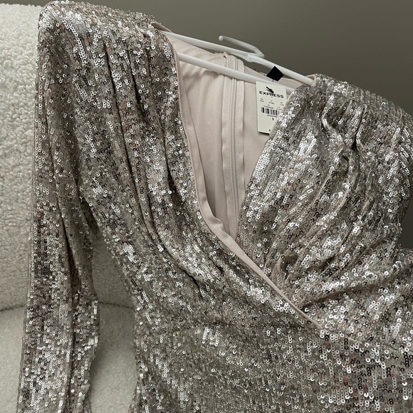 Express Sparkle Dress - Picture 1 of 4